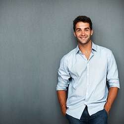 male breast reduction model